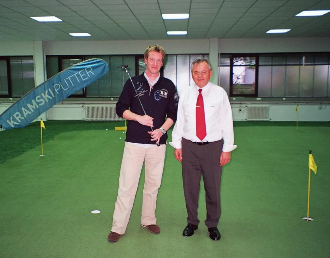 Kramski Fitting-Studio: Wiestaw Kramski und Roland Becker (v.r.)