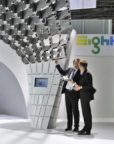 Bild: Point.One von EIGHT erregt große Aufmerksamkeit auf der eCarTec 2011