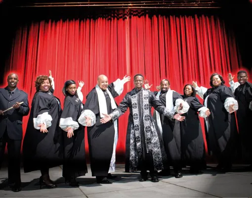 Bild: Grammy-Preisträger Reverend Gregory M. Kelly in Karlsruhe – Silvesterkonzert 'Best of Harlem Gospel'