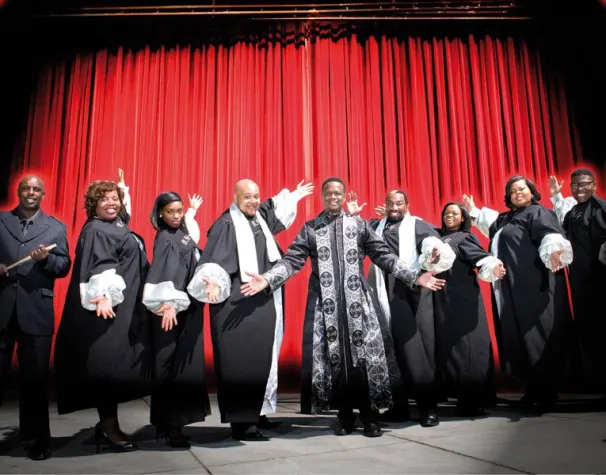 Bild: Grammy-Preisträger Reverend Gregory M. Kelly in Karlsruhe – Silvesterkonzert 'Best of Harlem Gospel'
