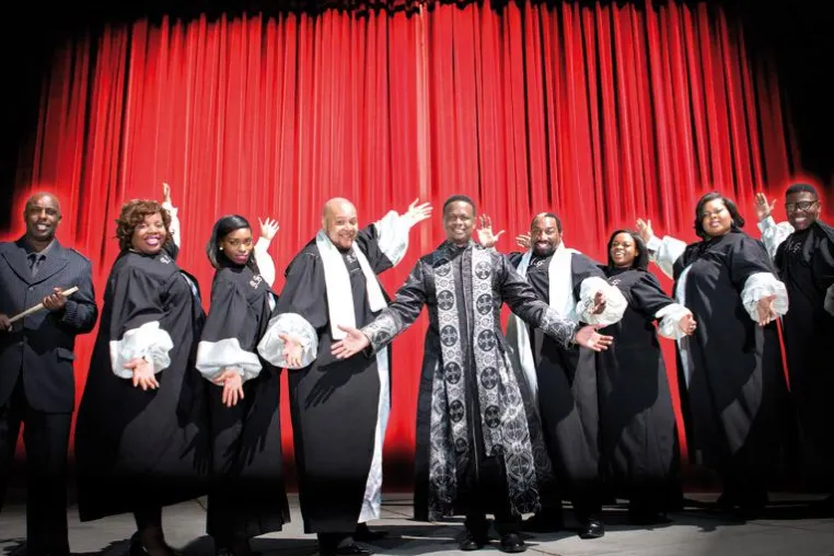 Bild: Grammy-Preisträger Reverend Gregory M. Kelly in Karlsruhe – Silvesterkonzert 'Best of Harlem Gospel'