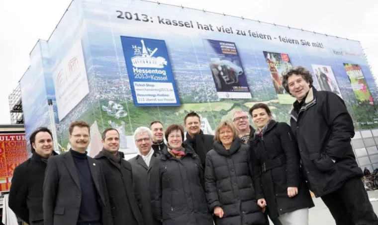 Bild: Kassel kommt ganz groß raus: Megaprint am KulturBahnhof