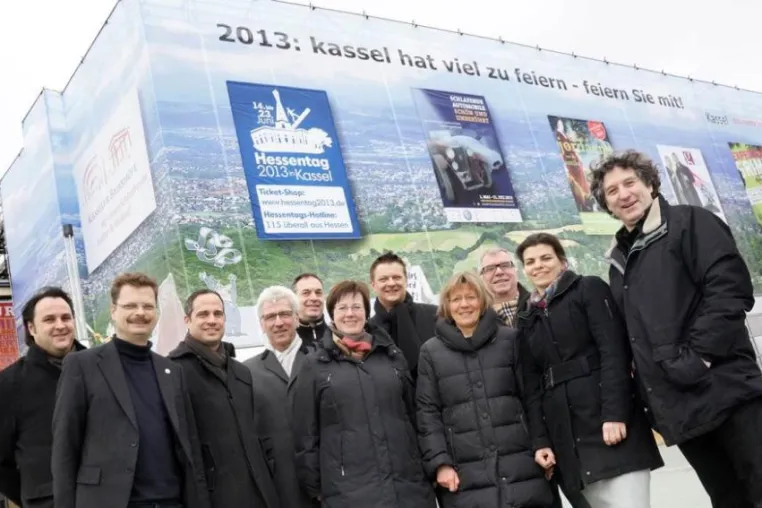 Bild: Kassel kommt ganz groß raus: Megaprint am KulturBahnhof