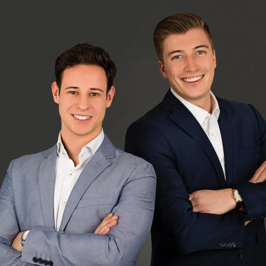 Die Gründer Maximilian Muser (links) und Sebastian Meier.