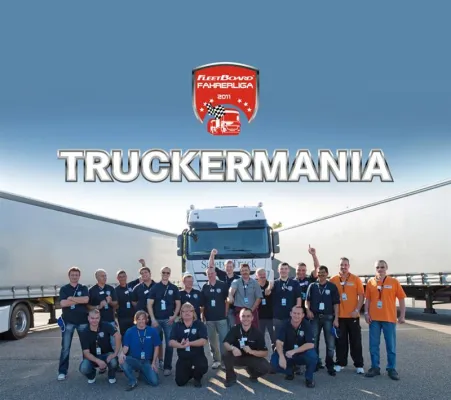 Bild: TRUCKERMANIA - Bei der internationalen FleetBoard Fahrerliga wird zum 9. Mal der beste LKW Fahrer gesucht
