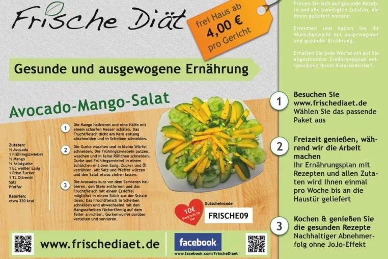 Bild: Frische Diät erweitert Angebot für gesunde und ausgewogene Ernährung