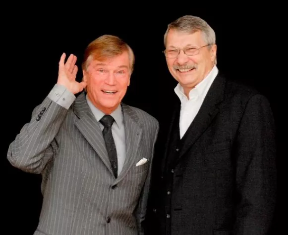 Bild: Jochen Busse und Henning Venske - « Legende trifft Urgestein »