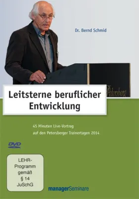 Bild: Neu auf DVD: Live-Vortrag von Coaching-Pionier Bernd Schmid zum Thema Ichwerdung