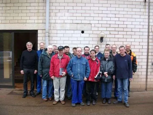 Bild: Mächtig begeistert von der Verzinkung