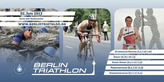 Bild: BERLIN TRIATHLON 2013 - Der Hauptstadt-Triathlon am 2. Juni 2013