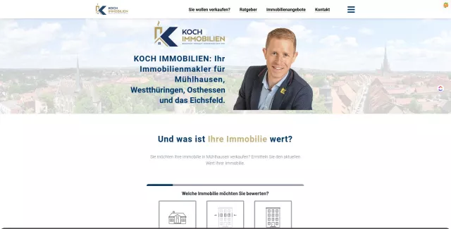 Bild: KOCH IMMOBILIEN: Immobilienmakler für Mühlhausen und Westthüringen