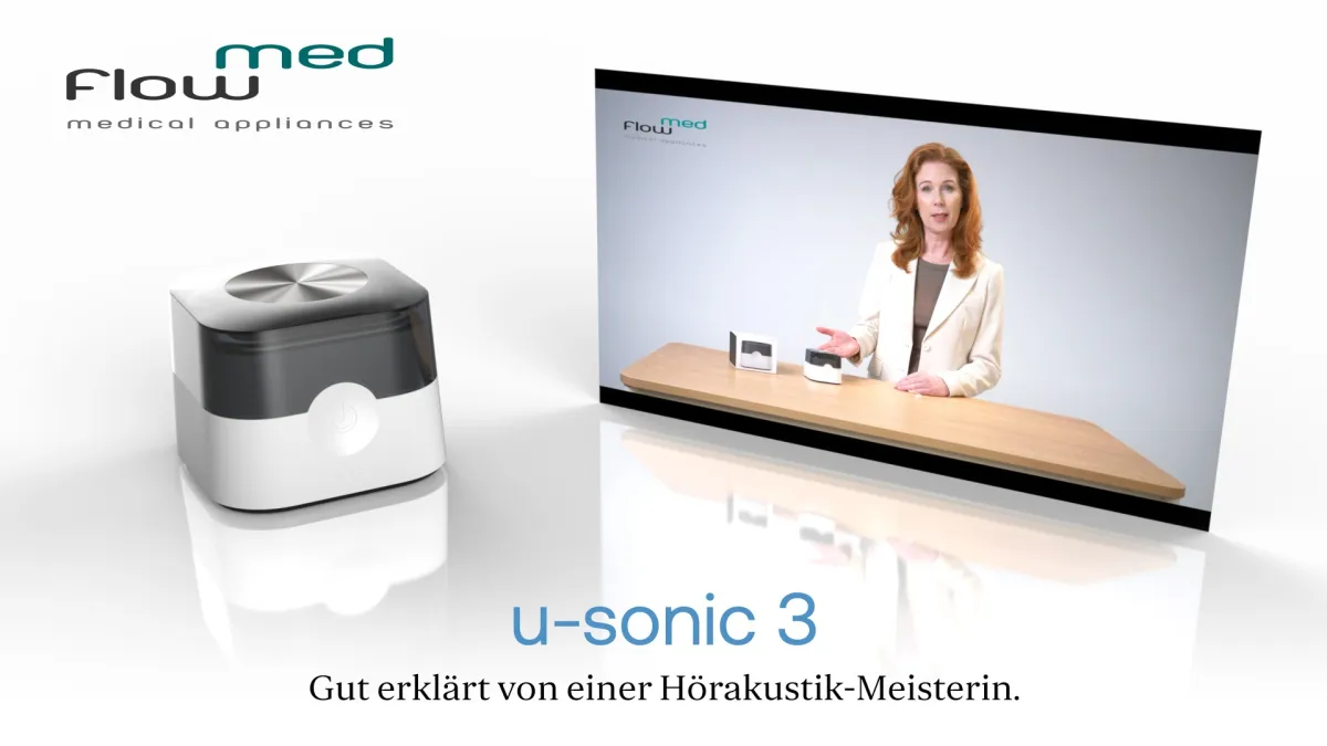 Leistungsstarker Mini Ultraschall-Reiniger u-sonic 3