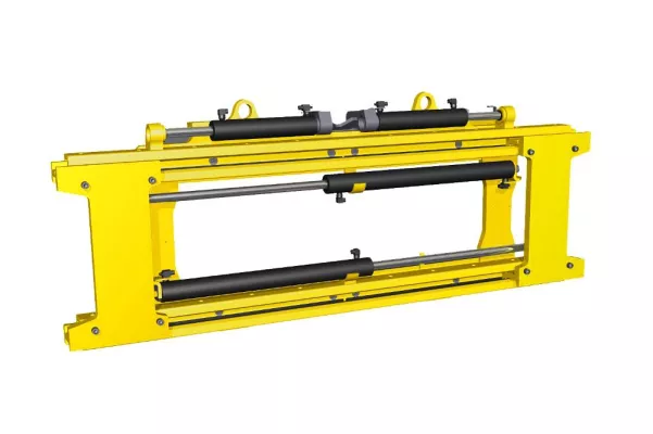 Bild: stabau präsentiert neue Zinkenverstellung ZVPV auf der CeMAT in Hannover