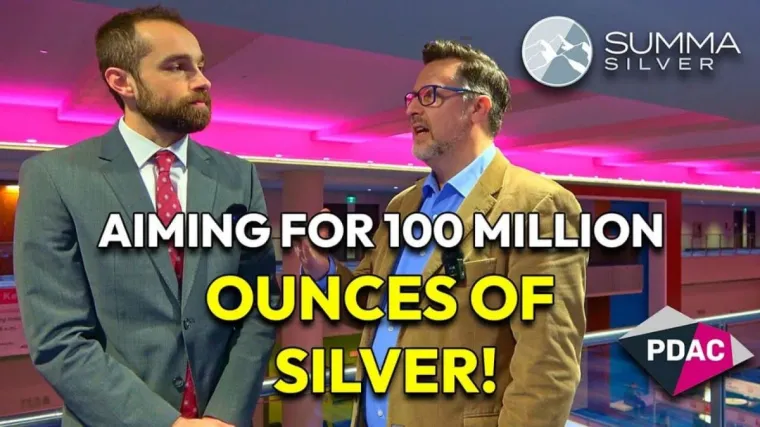 Bild: Summa Silver: Nächstes Ziel 100 Mio. Unzen Silber pro Projekt!