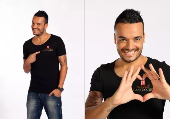 „Ein kleines Stück Italien“: Giovanni Zarrella wirbt mit SanderWerbung für italienisches Mandelgebäck Bild: „Ein kleines Stück Italien“: Giovanni Zarrella wirbt mit SanderWerbung für italienisches Mandelgebäck