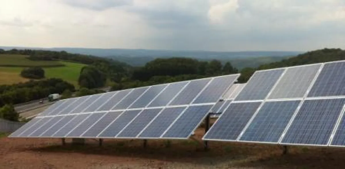 PV-Anlage der Stiftung Sonne für Birkenfeld an der A62