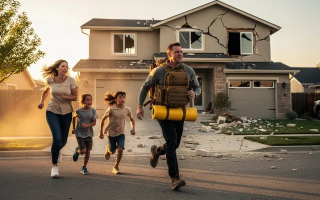 Verhalten während eines Erdbebens: Warum ReadyKit Notfallrucksack? Bild: Verhalten während eines Erdbebens: Warum ReadyKit Notfallrucksack?