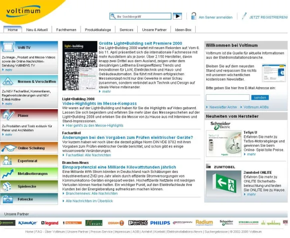 Bild: Neugestaltung des Voltimum-Portals