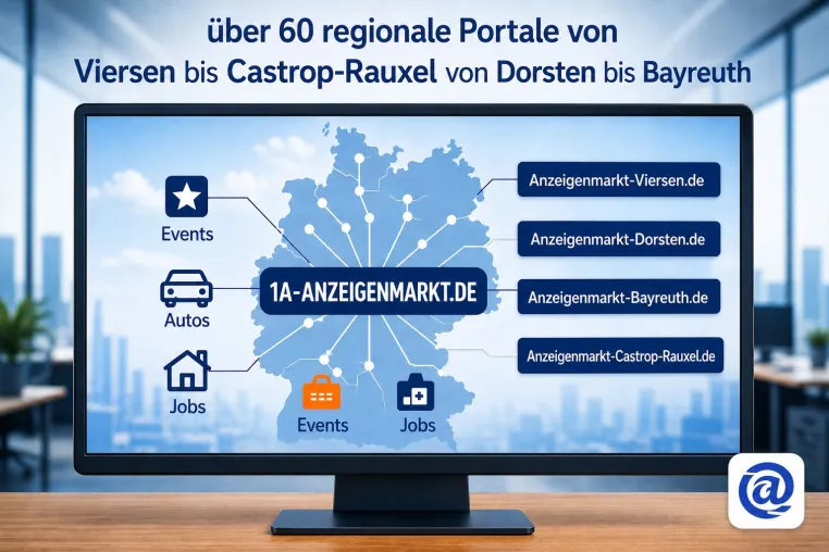 Bild: Viersen zeigt wie regionale Anzeigenmärkte spezialisierte Angebote sichtbar machen