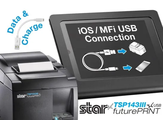 Bild: Star Micronics revolutioniert Geräteauswahl bei Kassenterminals durch direkten Belegdruck...