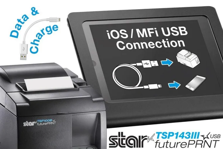 Star Micronics revolutioniert Geräteauswahl bei Kassenterminals durch direkten Belegdruck... Bild: Star Micronics revolutioniert Geräteauswahl bei Kassenterminals durch direkten Belegdruck...