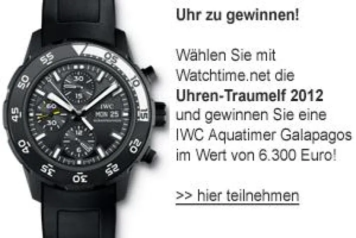 Bild: Uhren-Traumelf 2012: Watchtime.net lässt die Uhren-Traumelf wählen