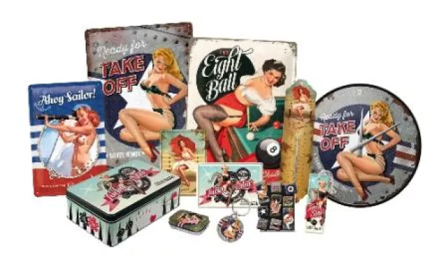 Bild: Pin-Up neu erleben – Nostalgic-Art entwickelt Wohnaccessoires zu Ehren dieser Kunstform