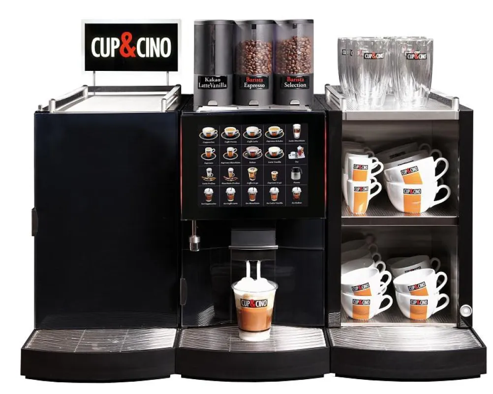 Die Barista Lattico 850 ist der Alleskönner und schafft 50 Produkte auf Knopfdruck.