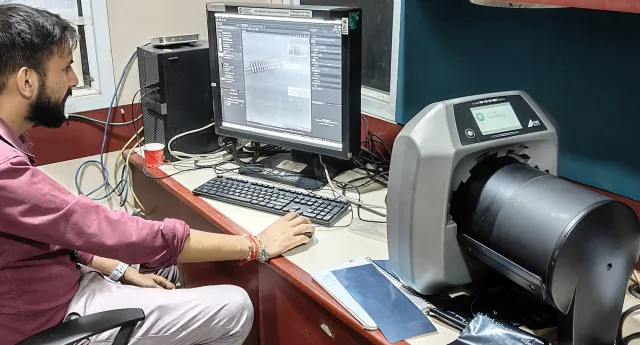 Bild: HD-CR 35 NDT von DÜRR NDT sorgt für höchste Qualität bei der Produktion von Spezialrohren