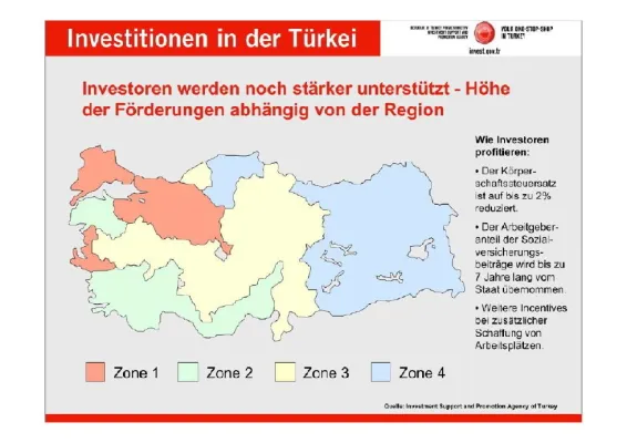 Bild: Neues Anreizsystem soll noch mehr Investoren in die Türkei holen