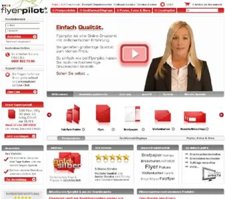 Bild: Flyerpilot erhält Auszeichnung für vorbildliche Usability der Online-Druckerei