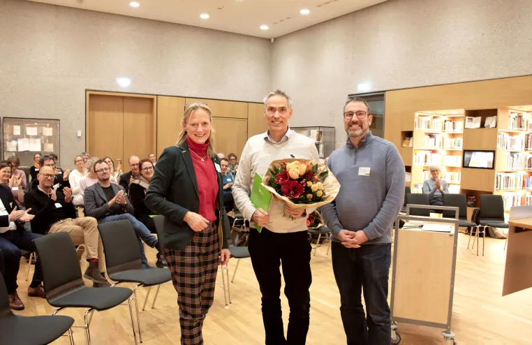Bild: Prof. Ullrich Pfeiffer ist erster Senior Fellow der BUW