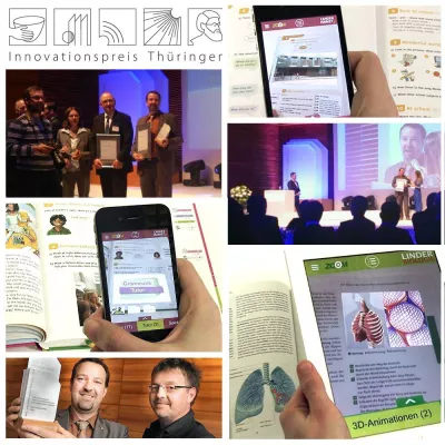 Bild: Schulbuch-App von KIDS interactive gewinnt Thüringer Innovationspreis 2014