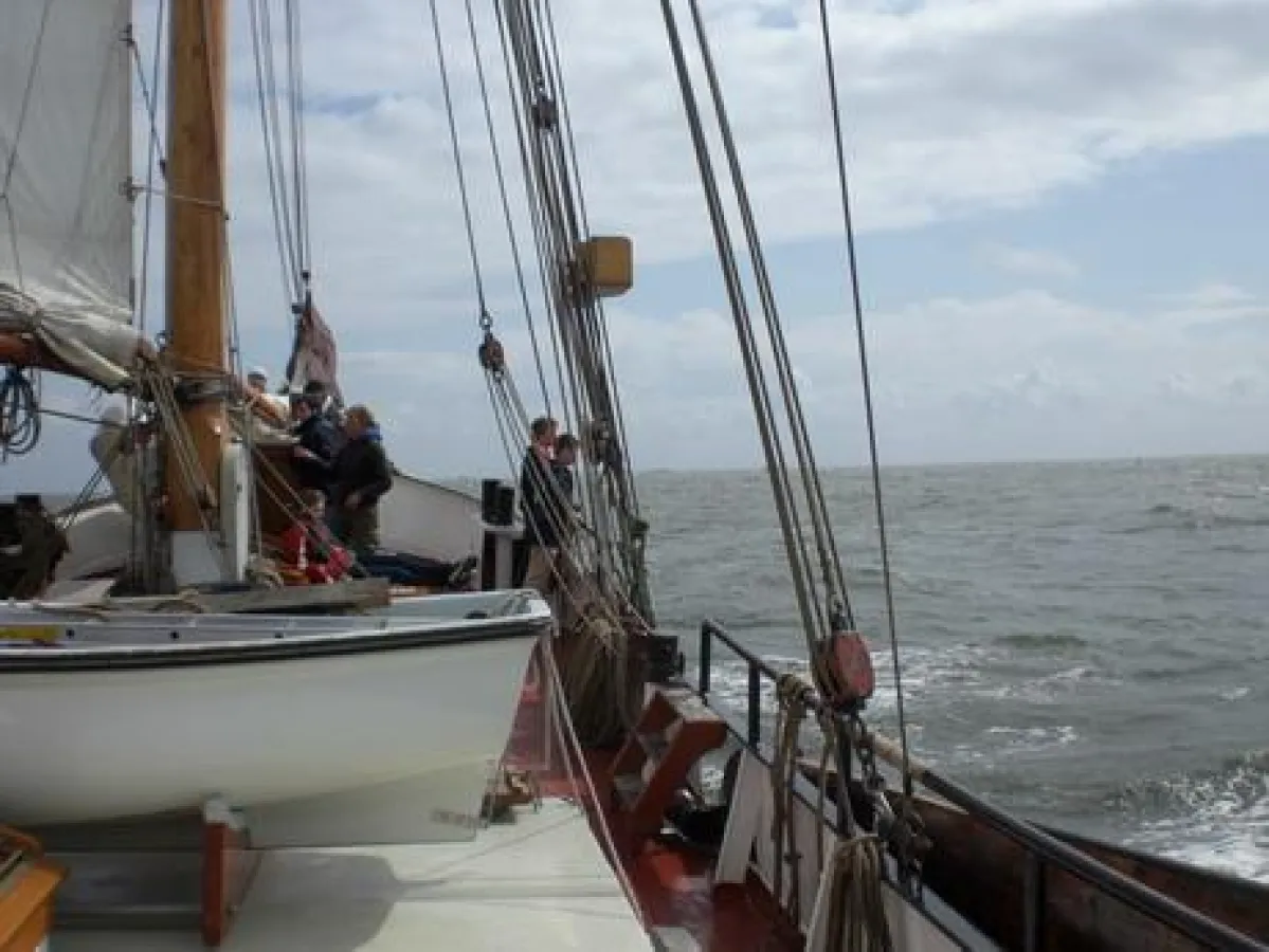 Segeln an Bord der Amazone