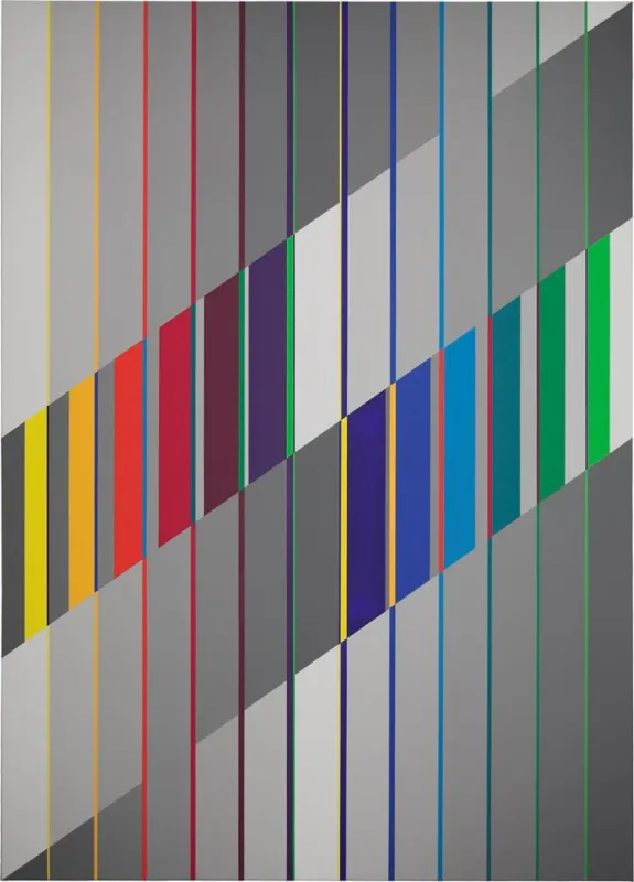 up and down - Acryl auf Leinwand - 140 x 100 cm  - 2009 - Sybille Hochreiter
