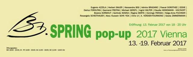 BA SPRING pop-up 2017 Bild: BA SPRING pop-up 2017