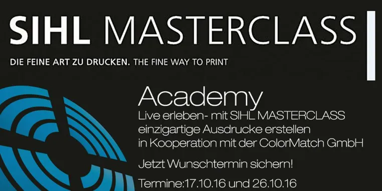 Bild: Mit SIHL MASTERCLASS einzigartige Ausdrucke erstellen