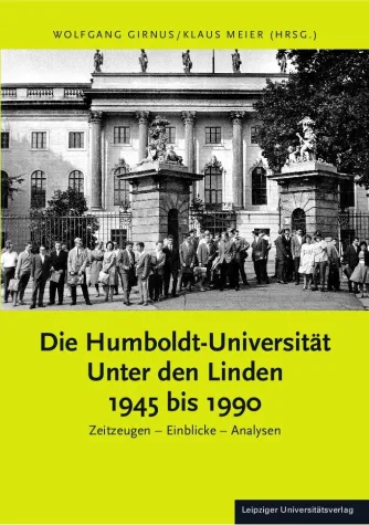 Bild: Zum Universitätsjubiläum: Buchvorstellung zur Geschichte der Humboldt-Universität 1945-1990