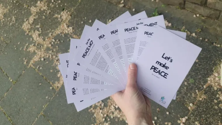 Join the Peace Movement - Was verbindet Deutschland mit Frieden? Bild: Join the Peace Movement - Was verbindet Deutschland mit Frieden?