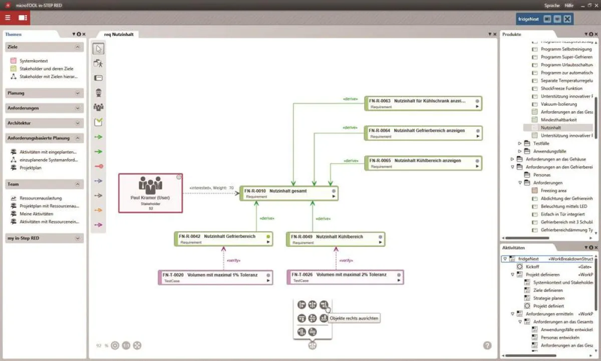 Anforderungen noch einfacher modellieren mit in-STEP RED