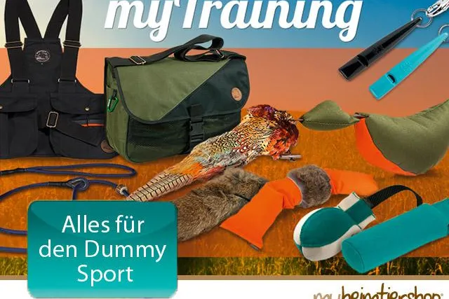 Neues Trainingszubehör und exklusive Trainings DVD bei myheimtiershop Bild: Neues Trainingszubehör und exklusive Trainings DVD bei myheimtiershop