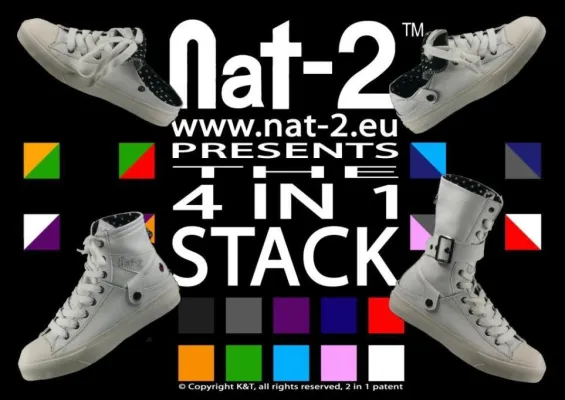 Bild: Nat-2 bringt weltweit ersten 4 in 1 Sneaker