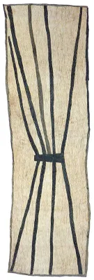 Bild: Ömie Artists - Zeitgenössische Tapa-Kunst aus Papua-Neuguinea