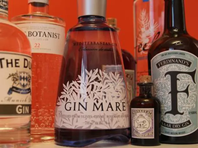 Bild: Gin Tastings in München. Eine Trend Spirituose wird zum Premium Destillat
