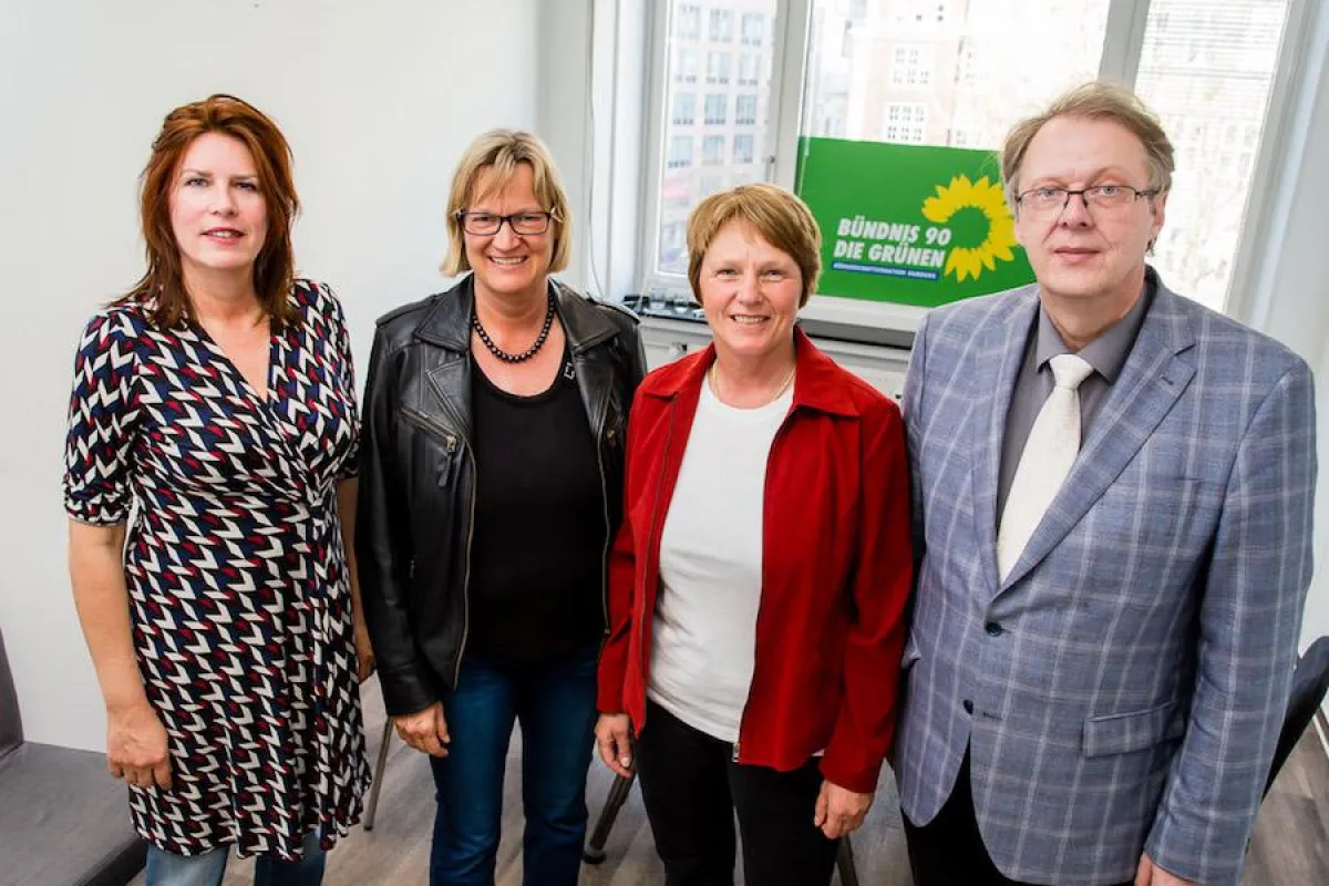 v.l.n.r. Bärbel Will, Carola Timm, Christiane Blömeke, Harald Freter © BdB