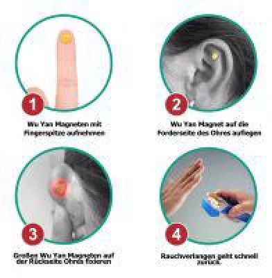 Bild: Wu Yan Anti Rauch Magnet - Endlich Nichtraucher durch chinesische Magnetmedizin