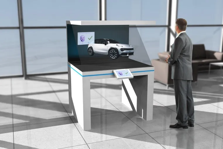 Bild: HOLOCO 4.0 – Interaktives Hologramm mit Echtzeit-Personalisierung