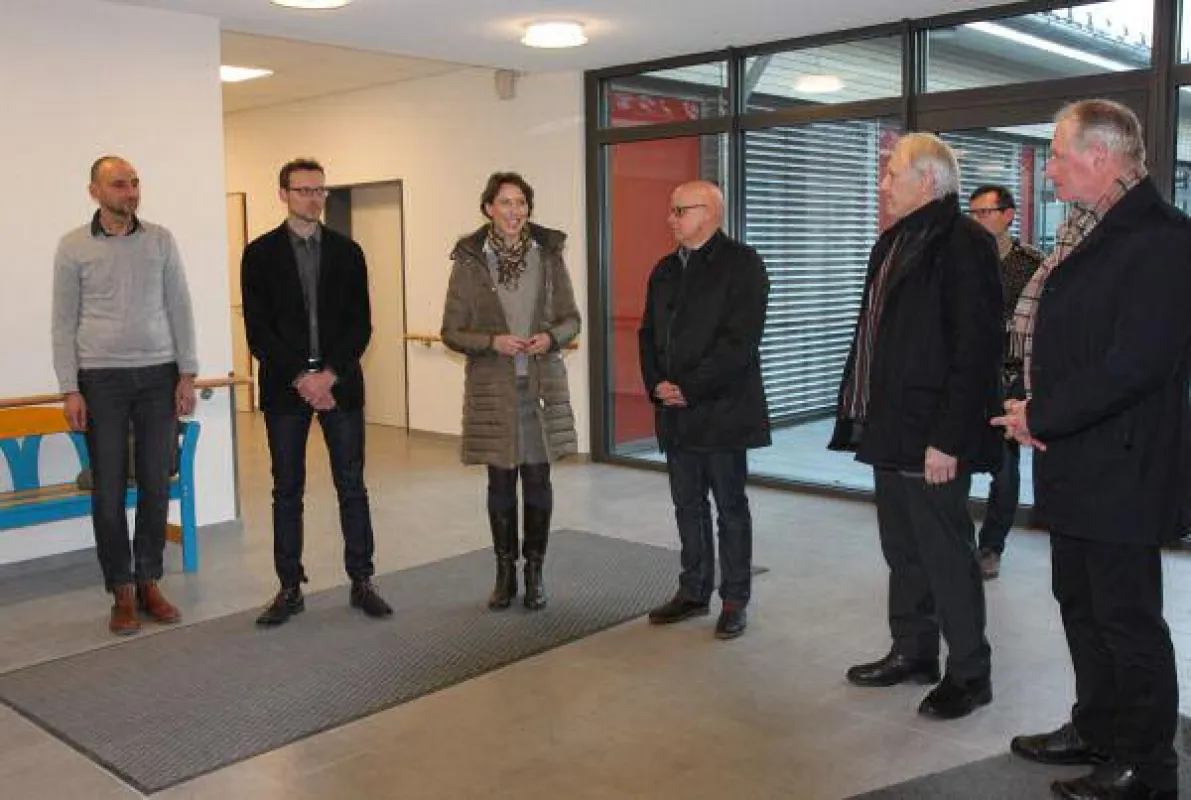 Der CDU-Ortsverband Bodnegg informierte sich über die Ortsentwicklung Rosenharz,
