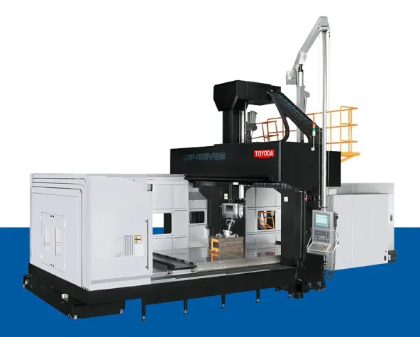 Lerinc zeigt Größe - neue Toyoda Doppelständerfräsmaschinen Bild: Lerinc zeigt Größe - neue Toyoda Doppelständerfräsmaschinen
