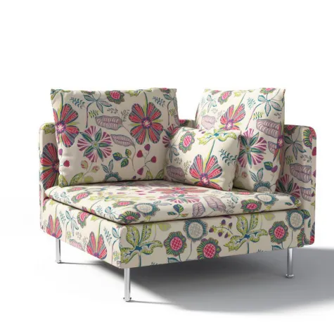 Bild: Des Sofas neue Kleider - Dekoria kleidet Söderhamn von Ikea neu ein